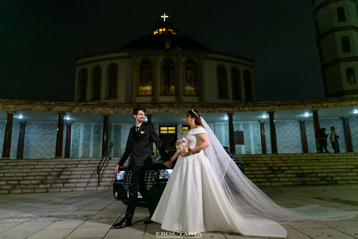 fotografia dos noivos