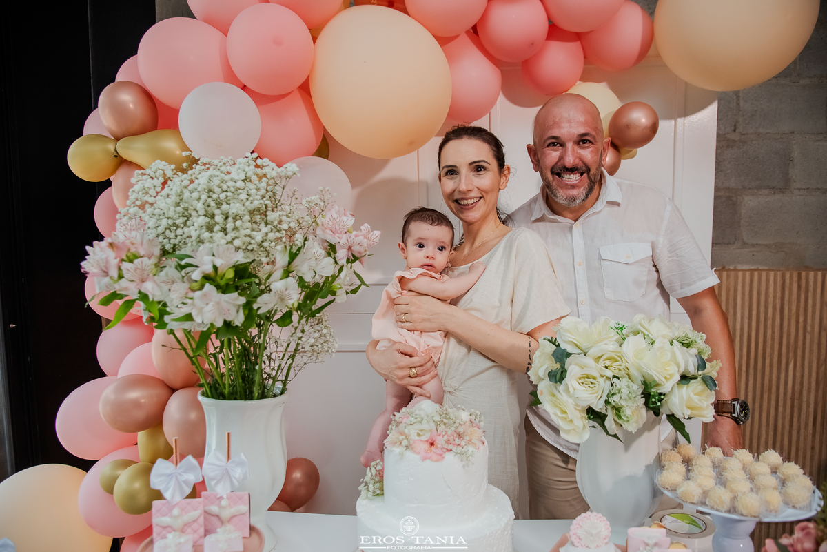 foto de familia batizado
