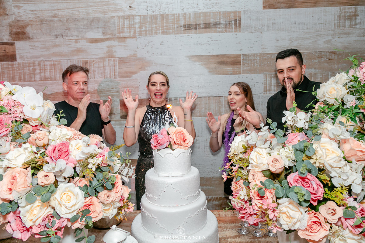 fotografia de festa de 50 anos