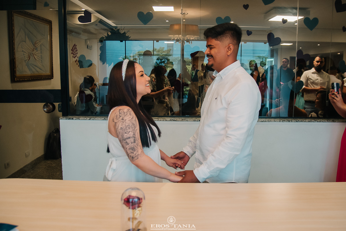 foto de casamento cartorio