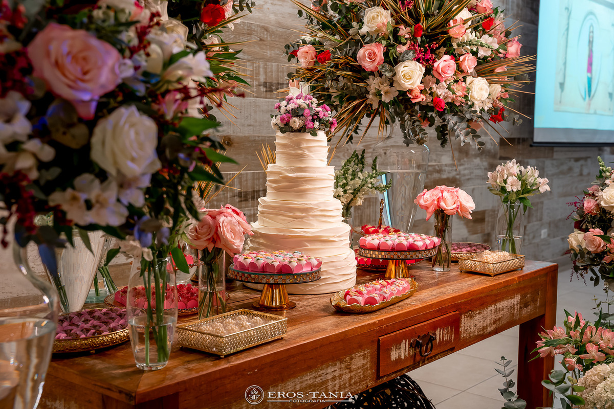 decoração festa de debutante
