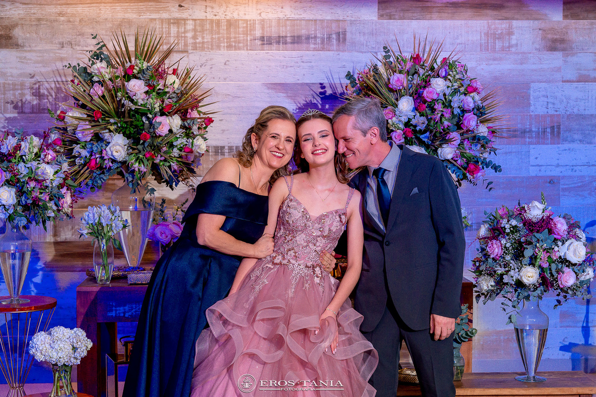 fotografia de debutante