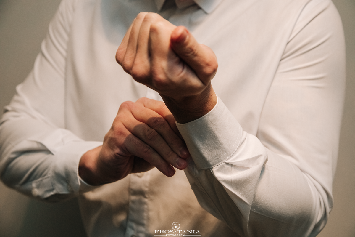 fotografia making of noivo