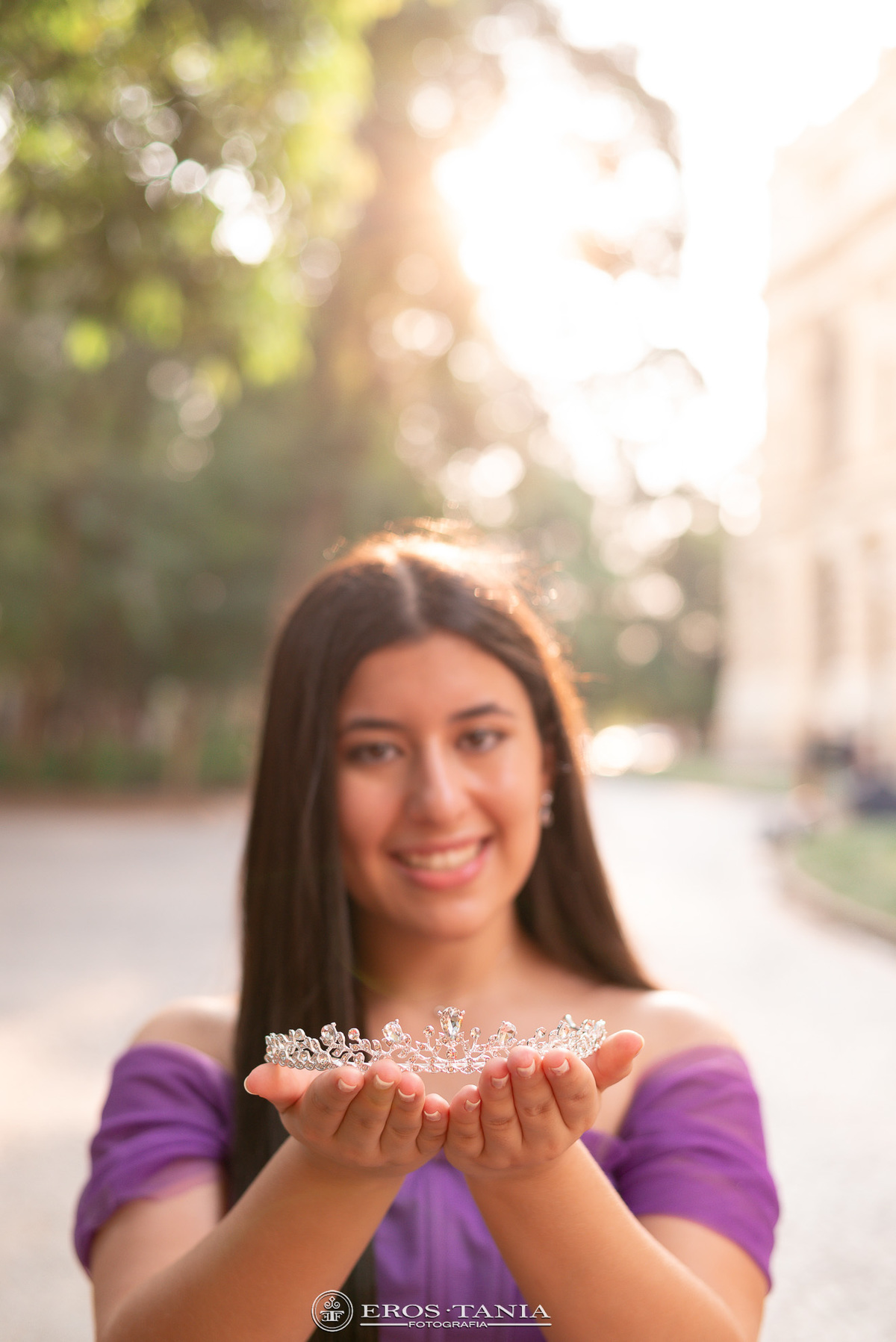 fotografia de debutante