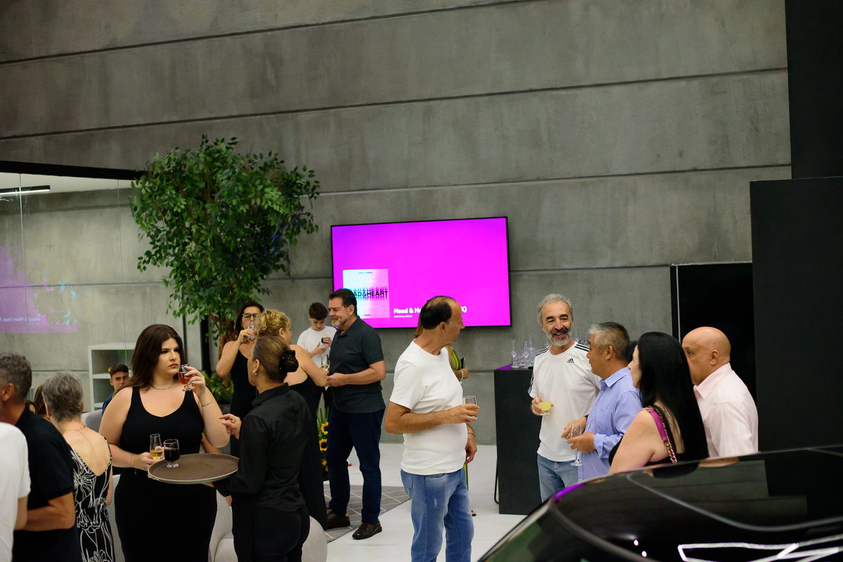 fotos de evento de inauguração
