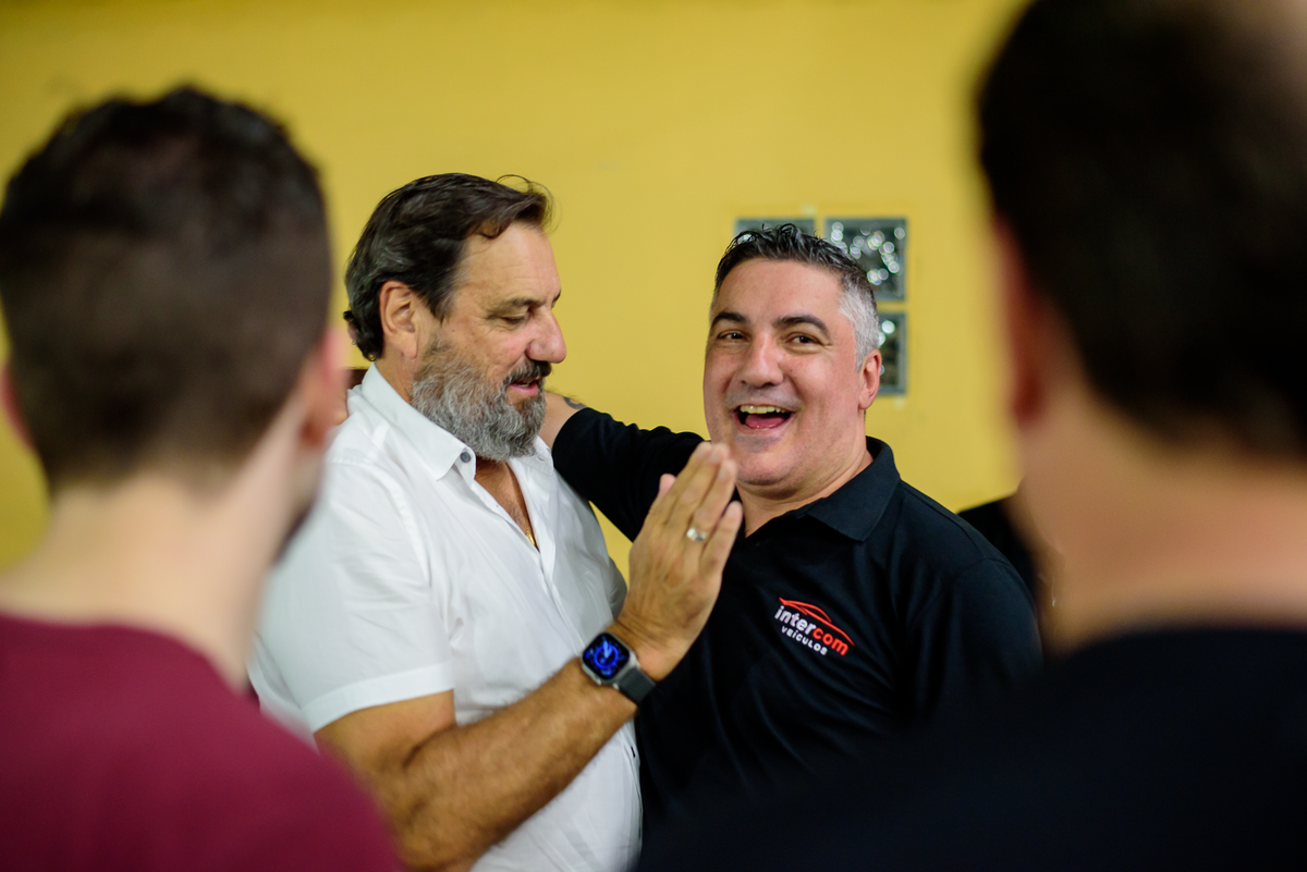 fotos de evento de inauguração