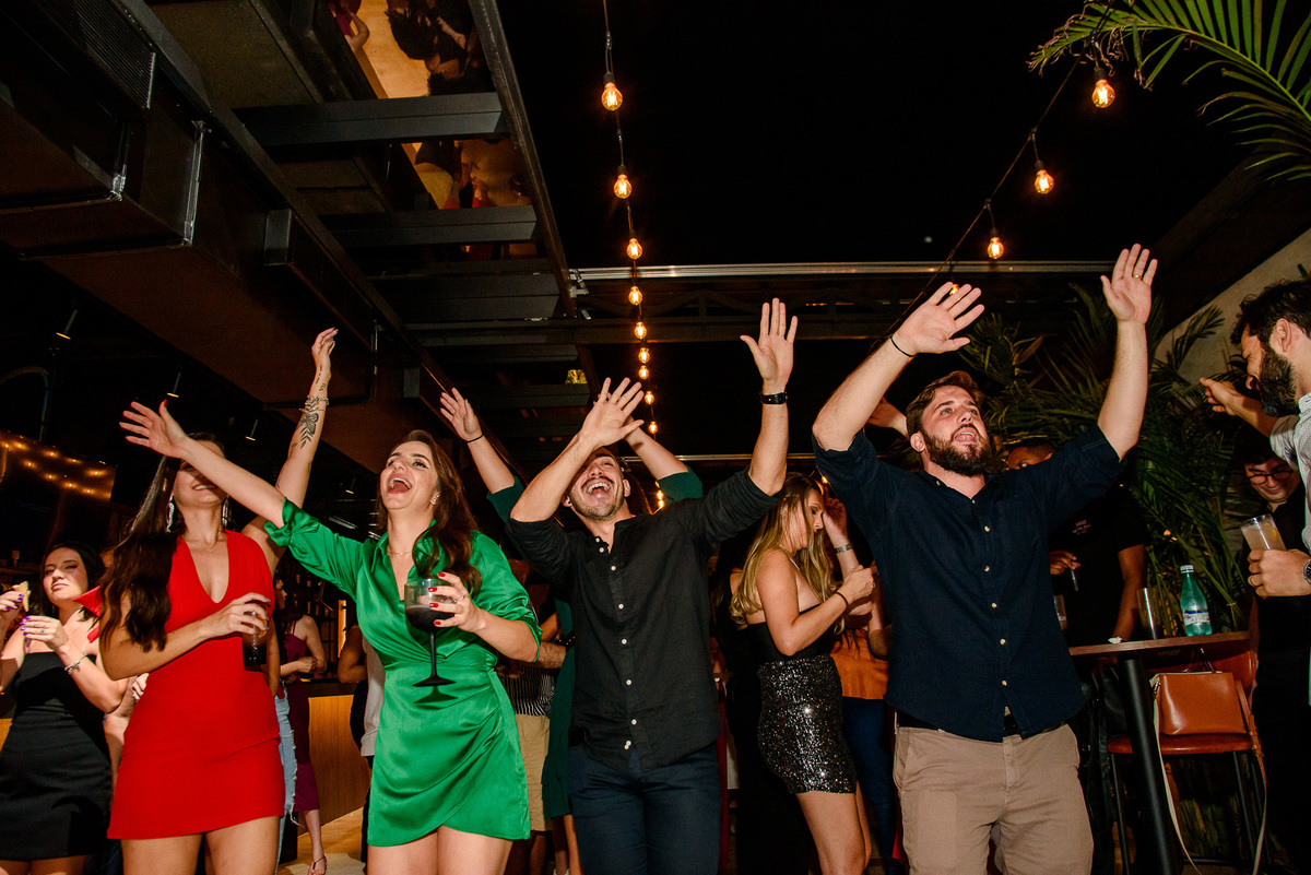 fotografia de confraternização OLAM