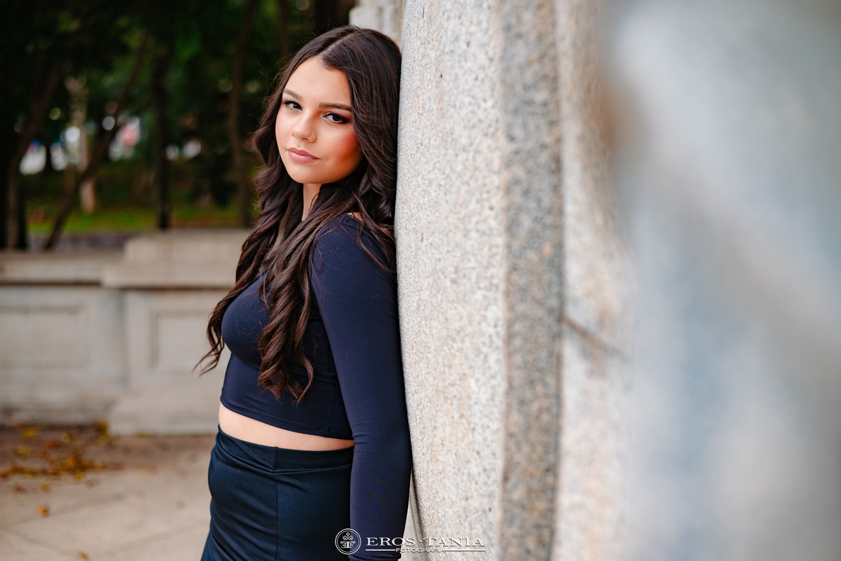 fotografia de debutante