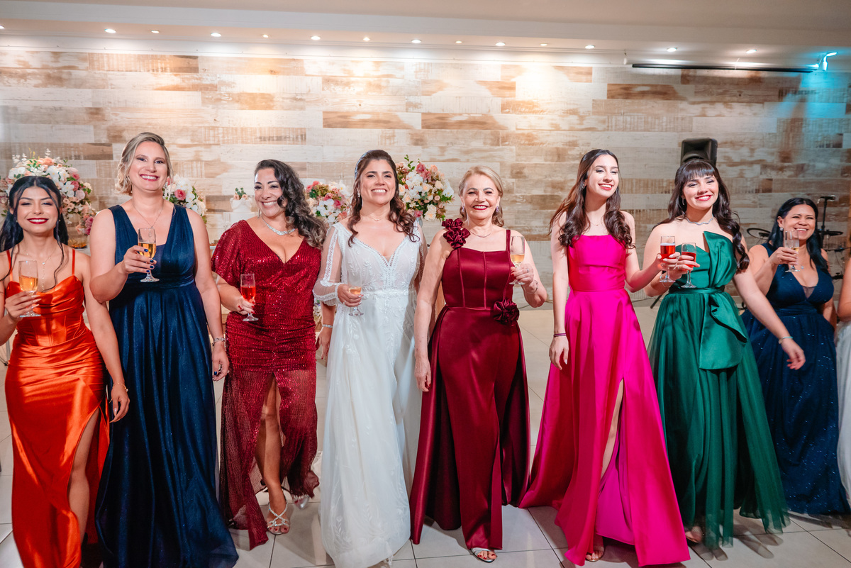 foto madrinhas casamento