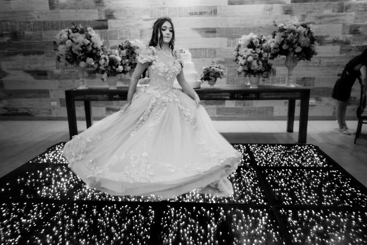 foto debutante festa