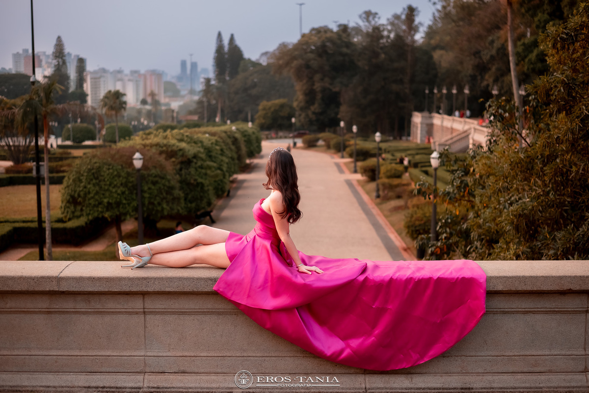 fotografia de debutante