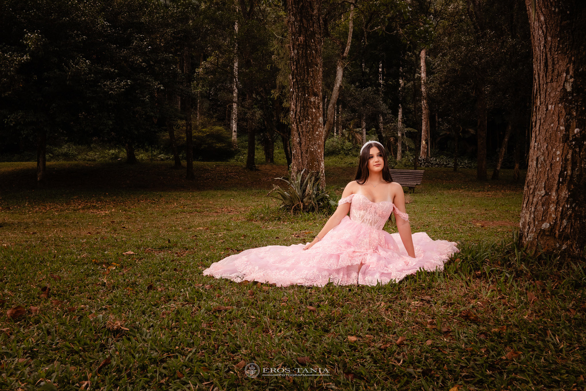 fotografia de debutante jardim botanico sp
