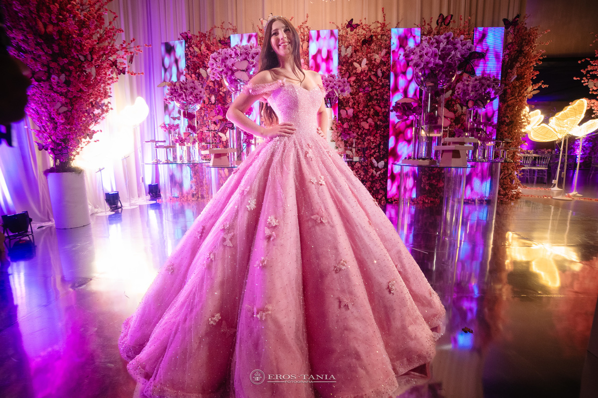 fotografia de debutante