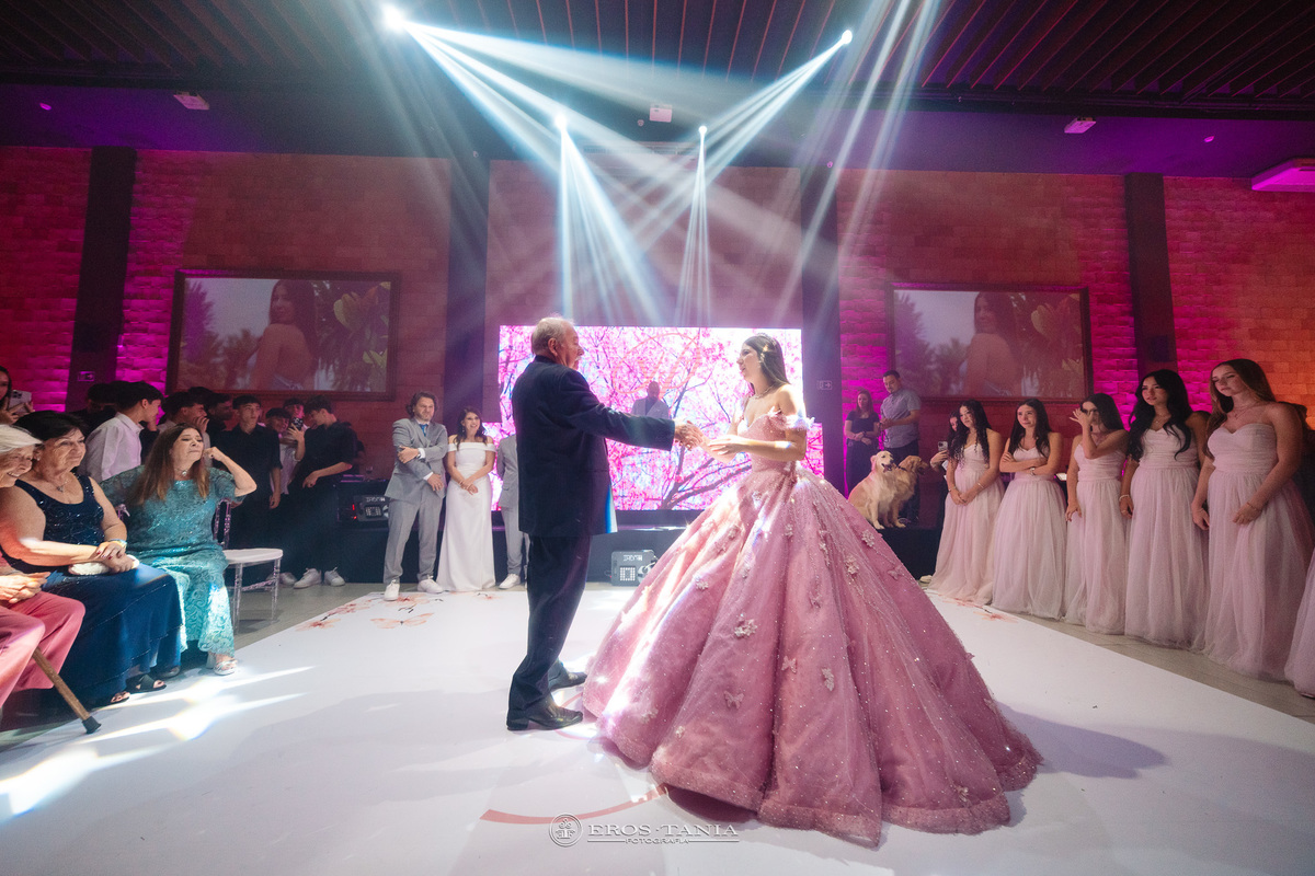 valsa debutante com avô