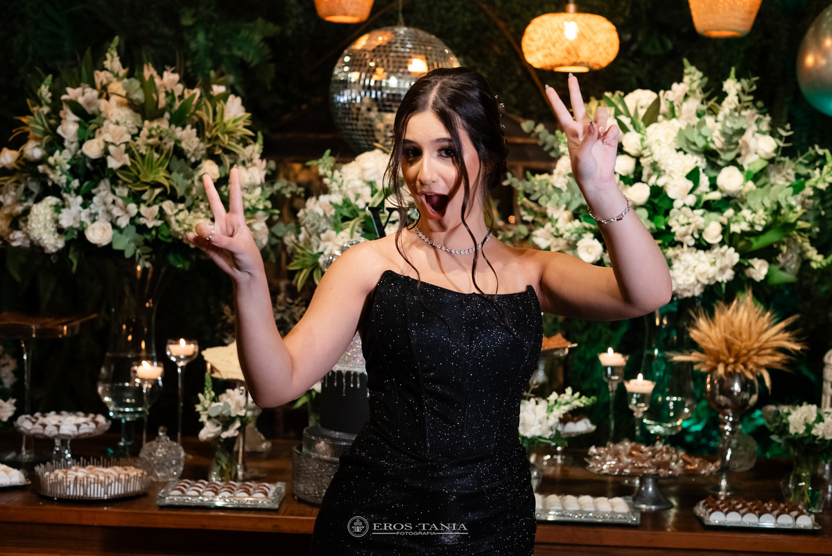 fotografia de debutante