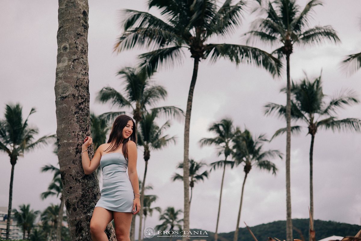 fotografia de 15 anos praia