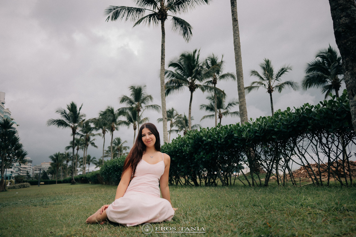 ensaio de  fotos de debutante