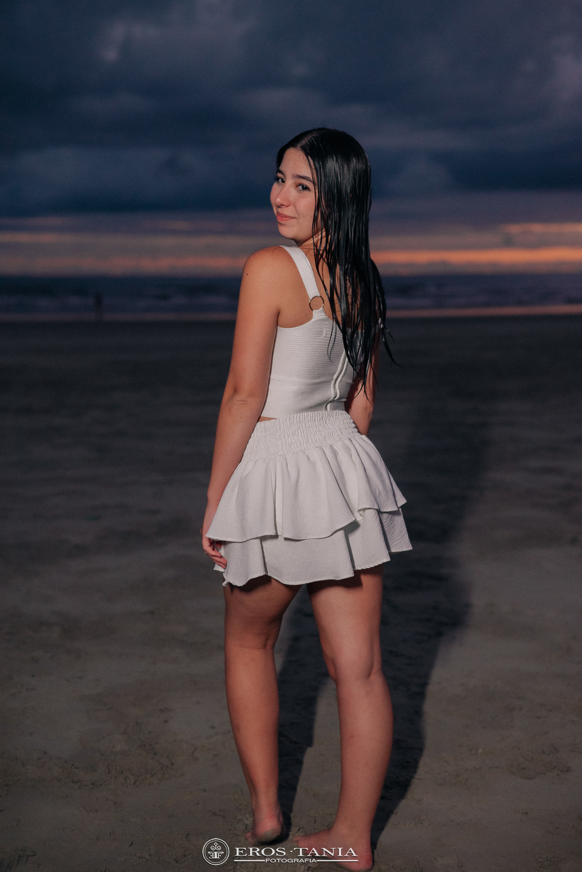 ensaio  de debutante por do sol