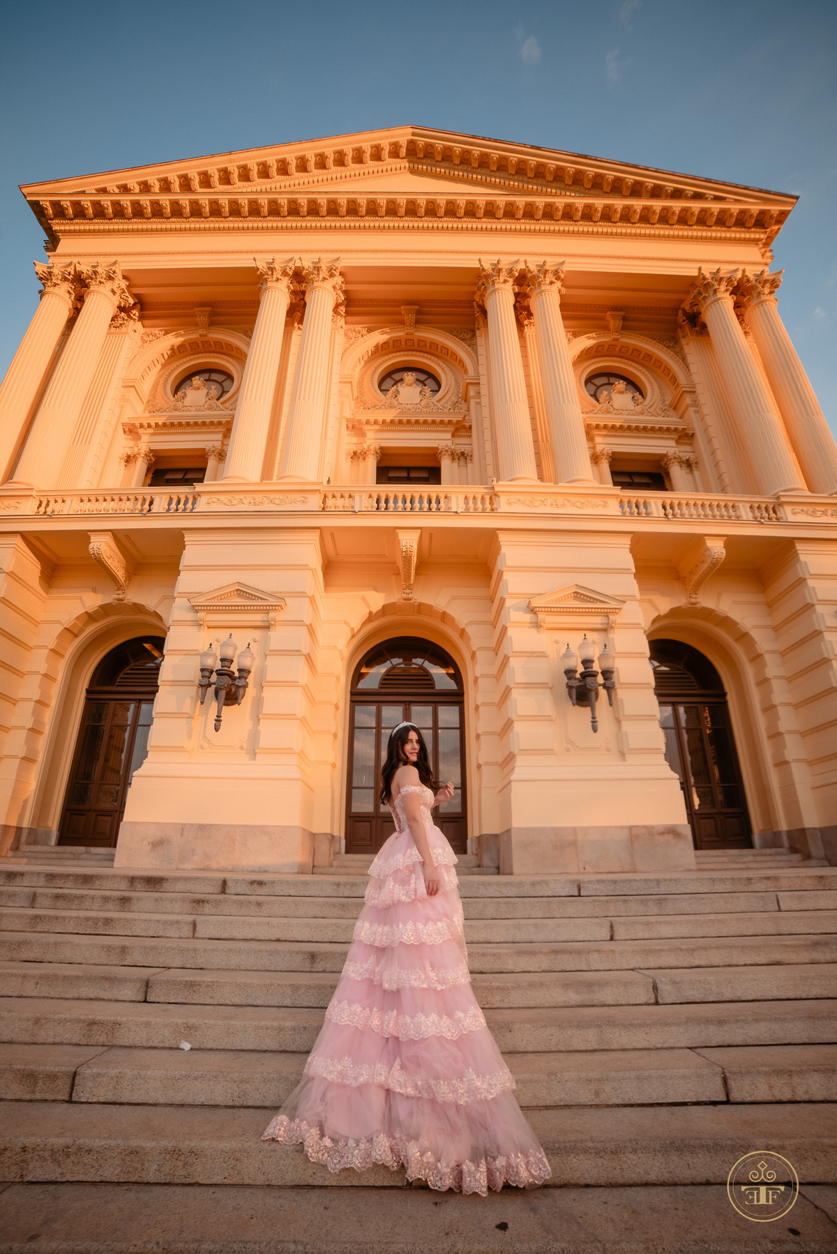 fotografia de debutante