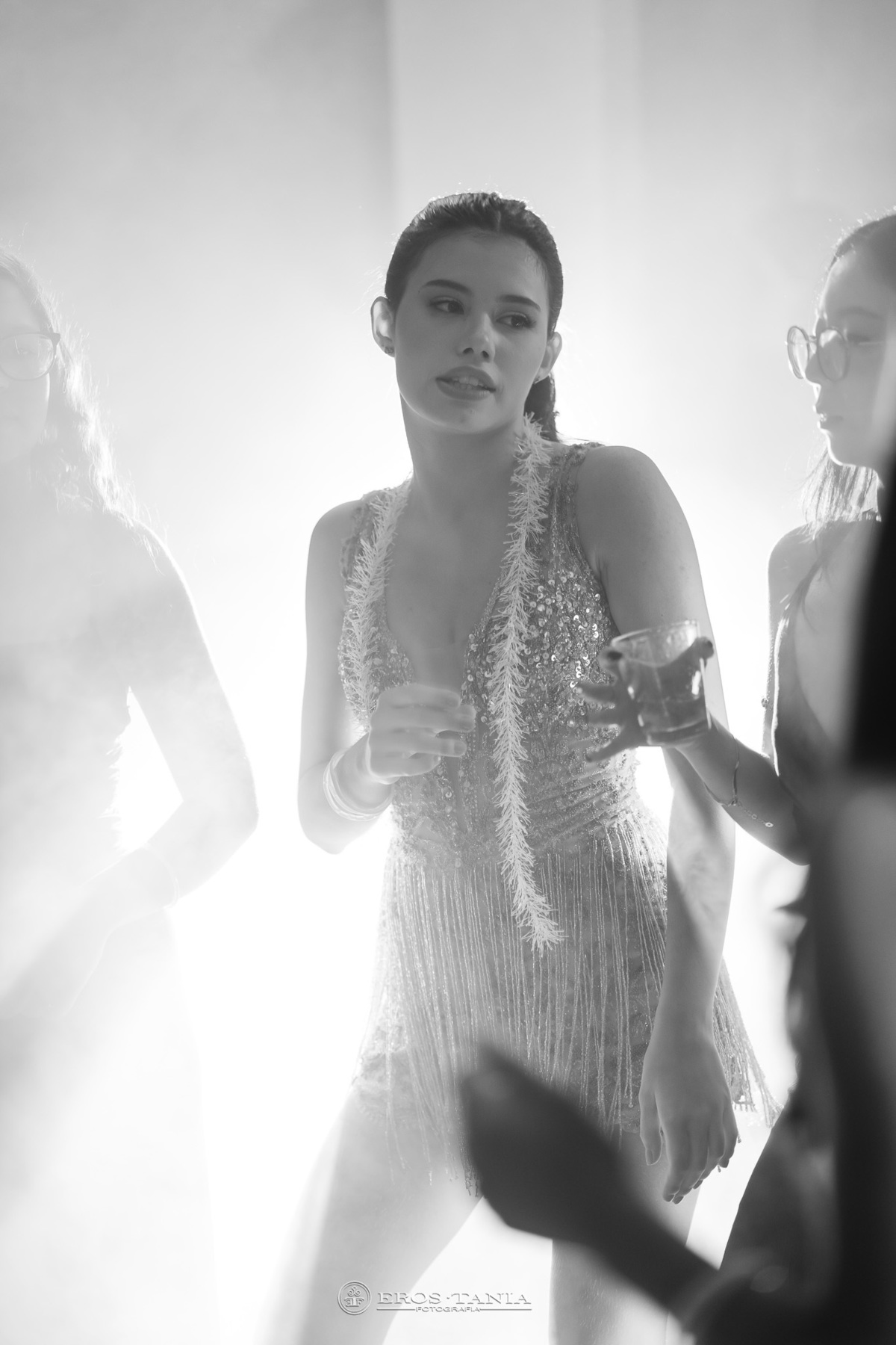 foto da debutante na balada