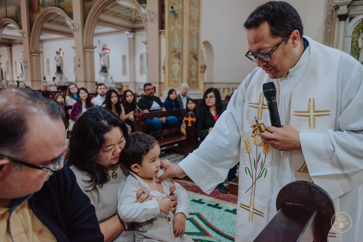 fotografia de batizado