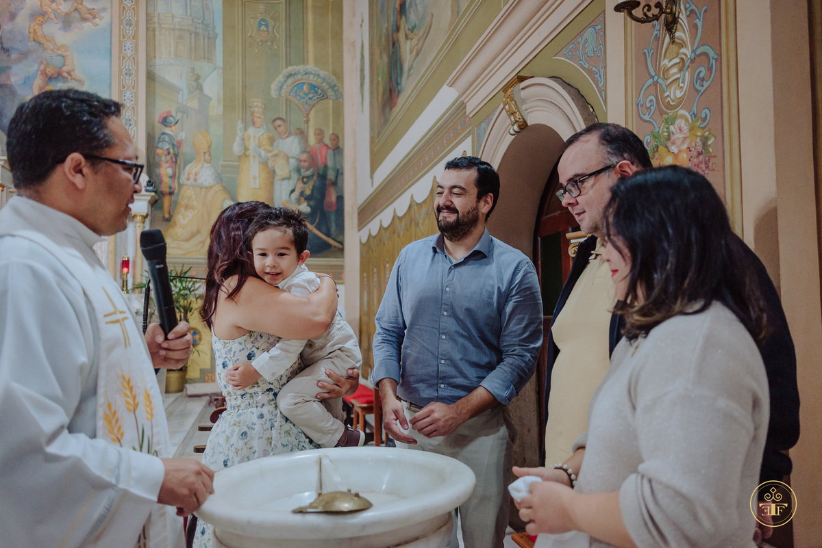 fotografia de batizado catolico