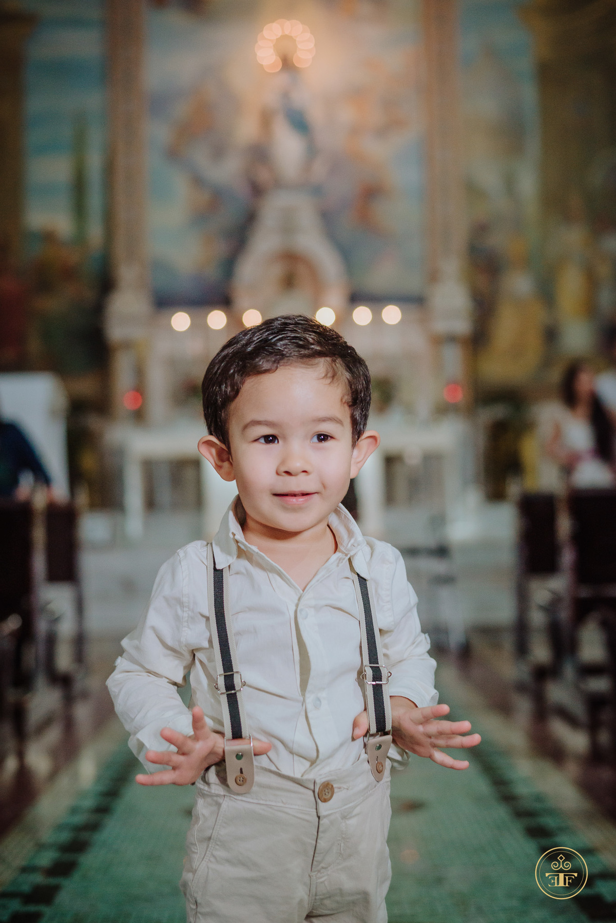 foto de batizado infantil