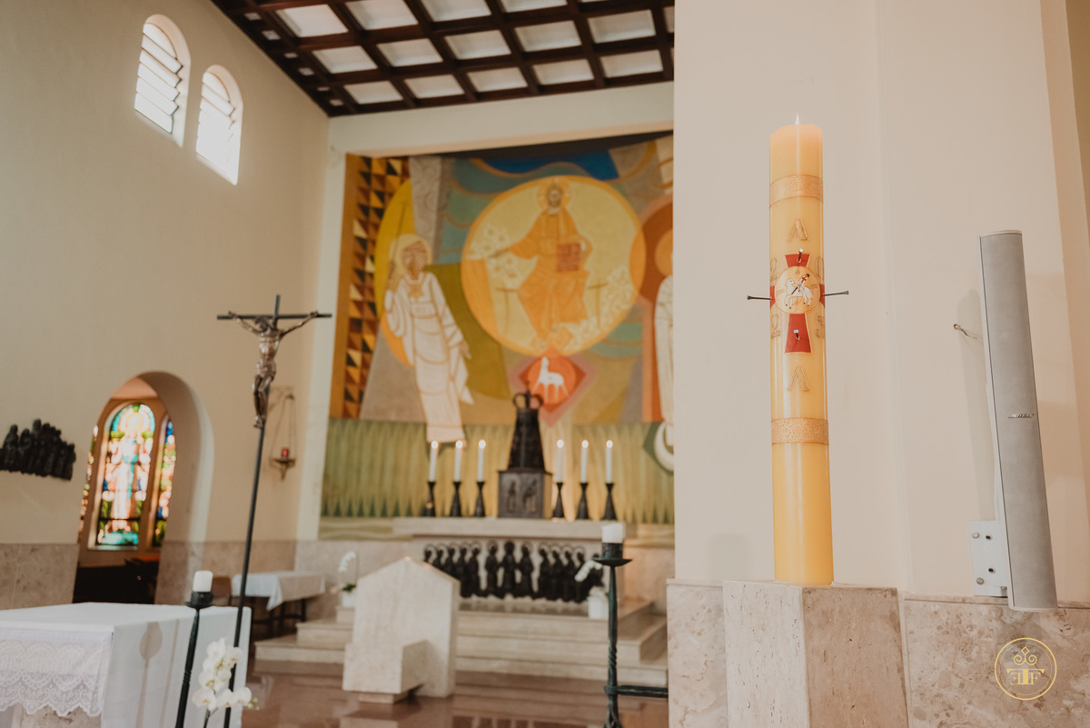 fotografia de cerimonia de batizado