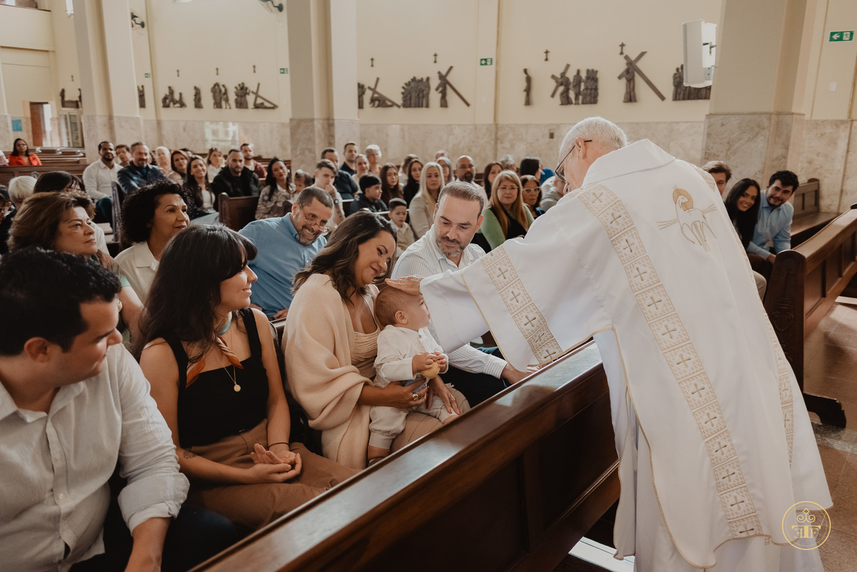 fotografia de cerimonia de batizado