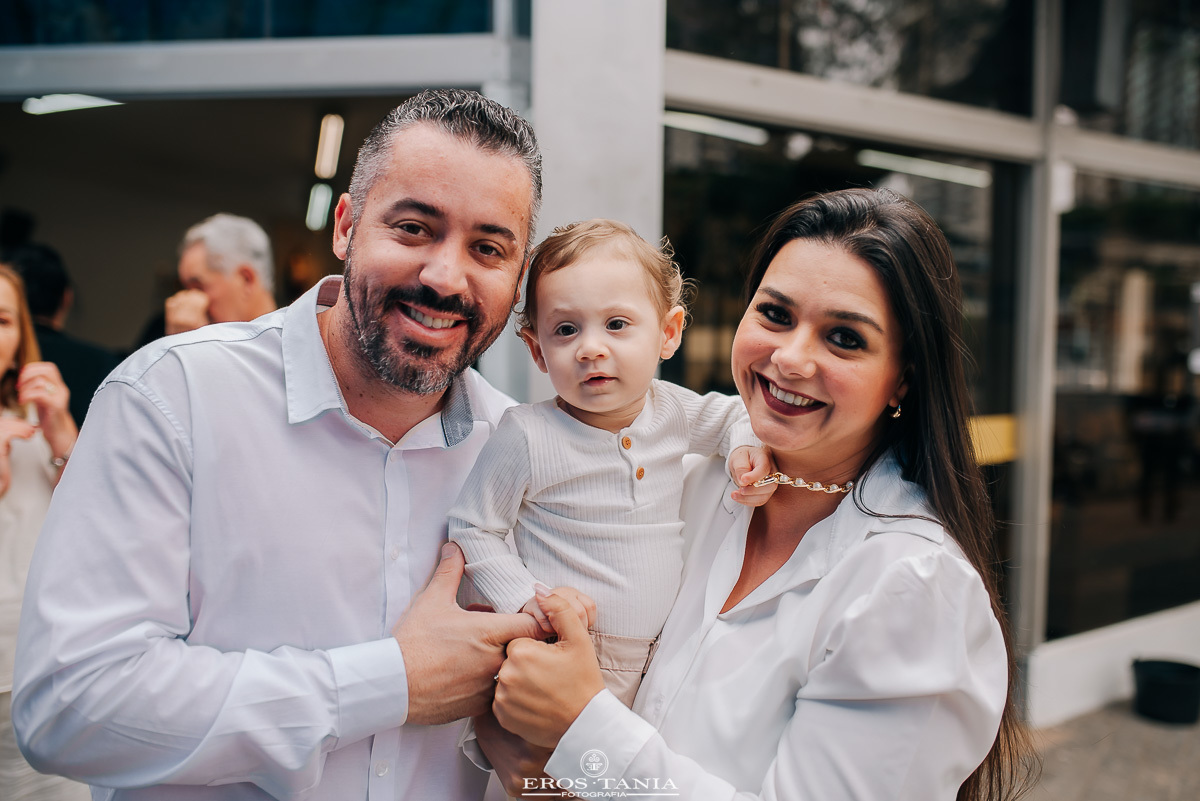 fotografia padrinhos de batizado