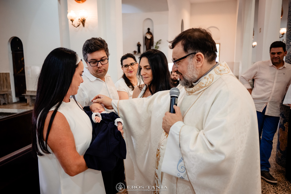 cerimonia de batismo