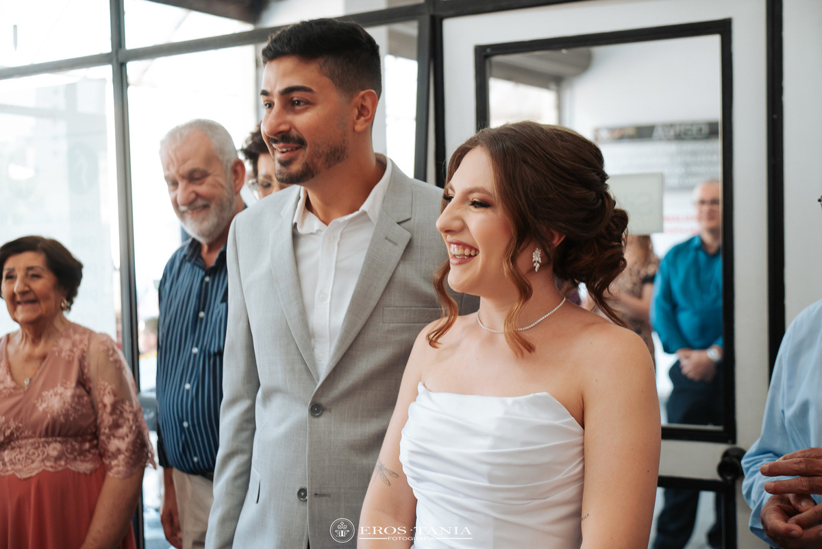 foto de casamento civil