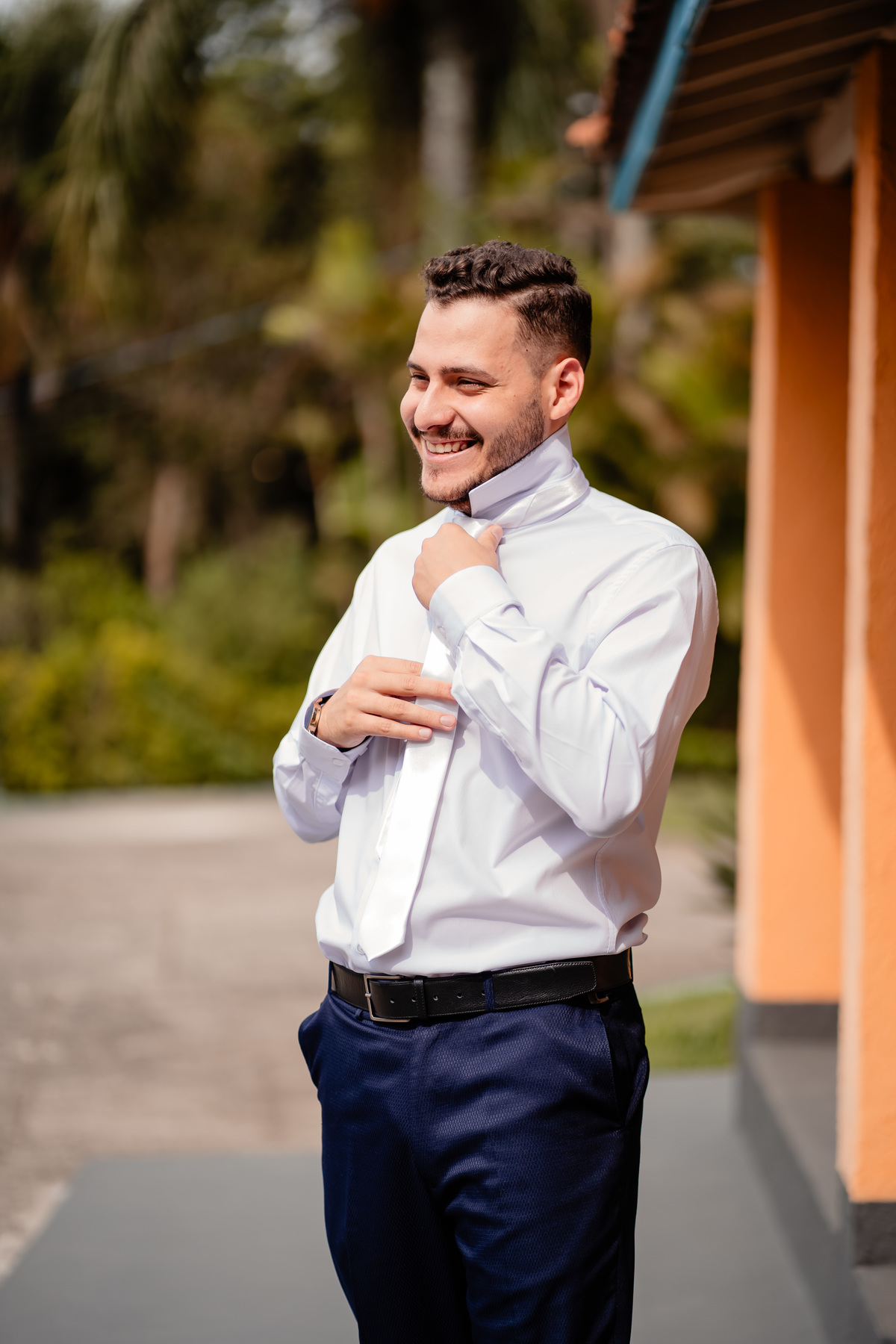 foto making of noivo