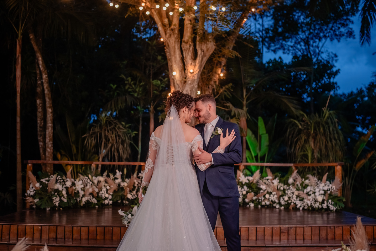 fotografia dos noivos