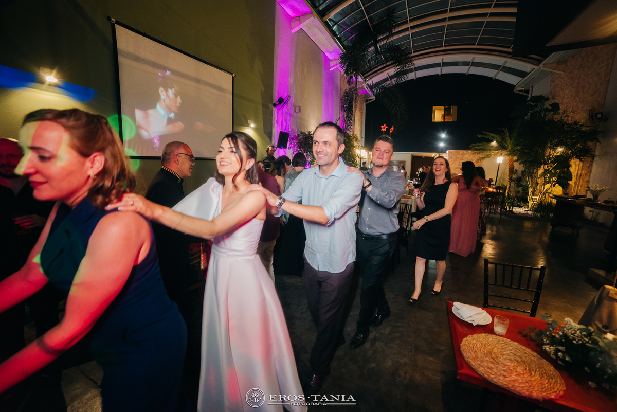 fotografia de festa de casamento