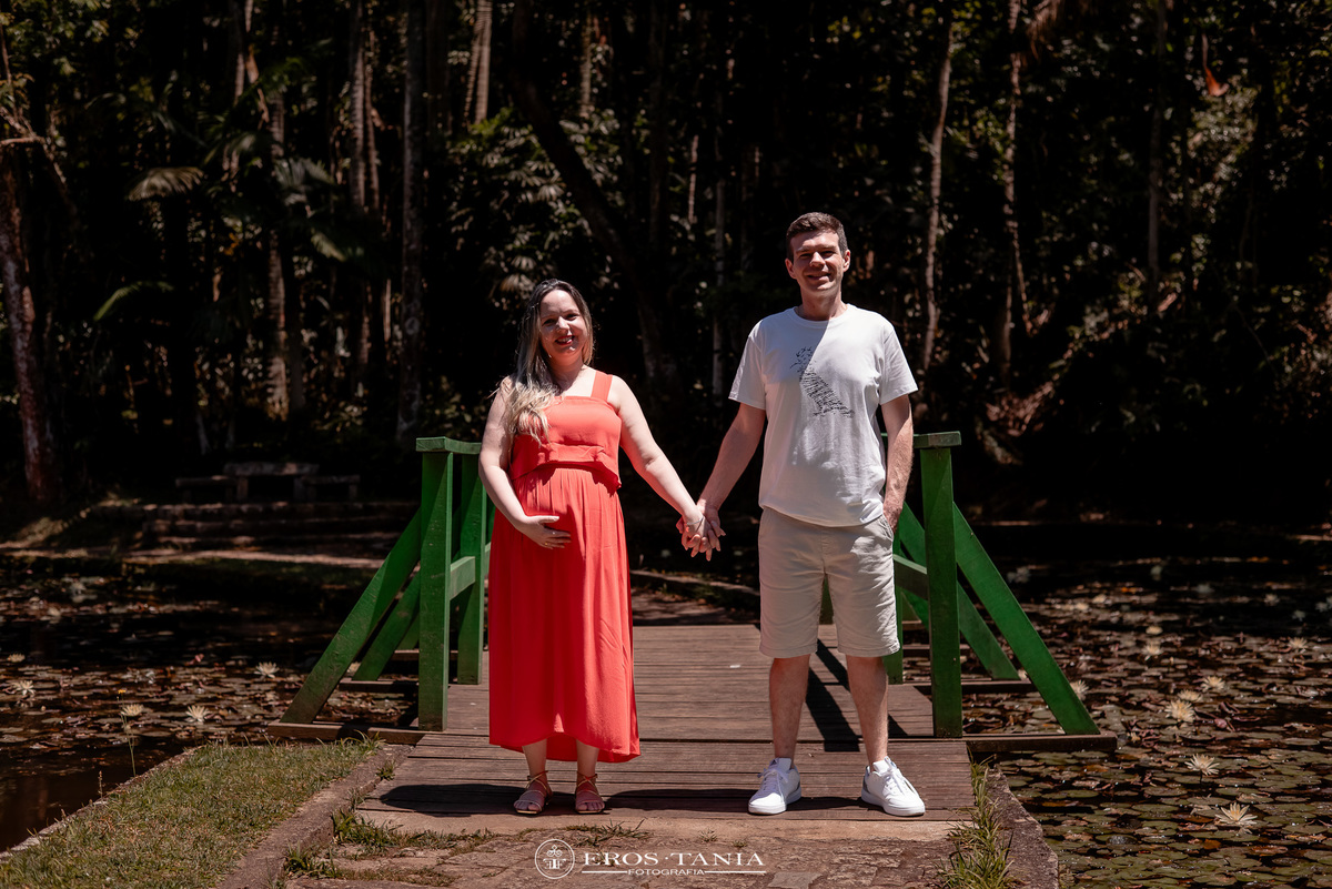 ensaio fotografico de gestante ao ar livre