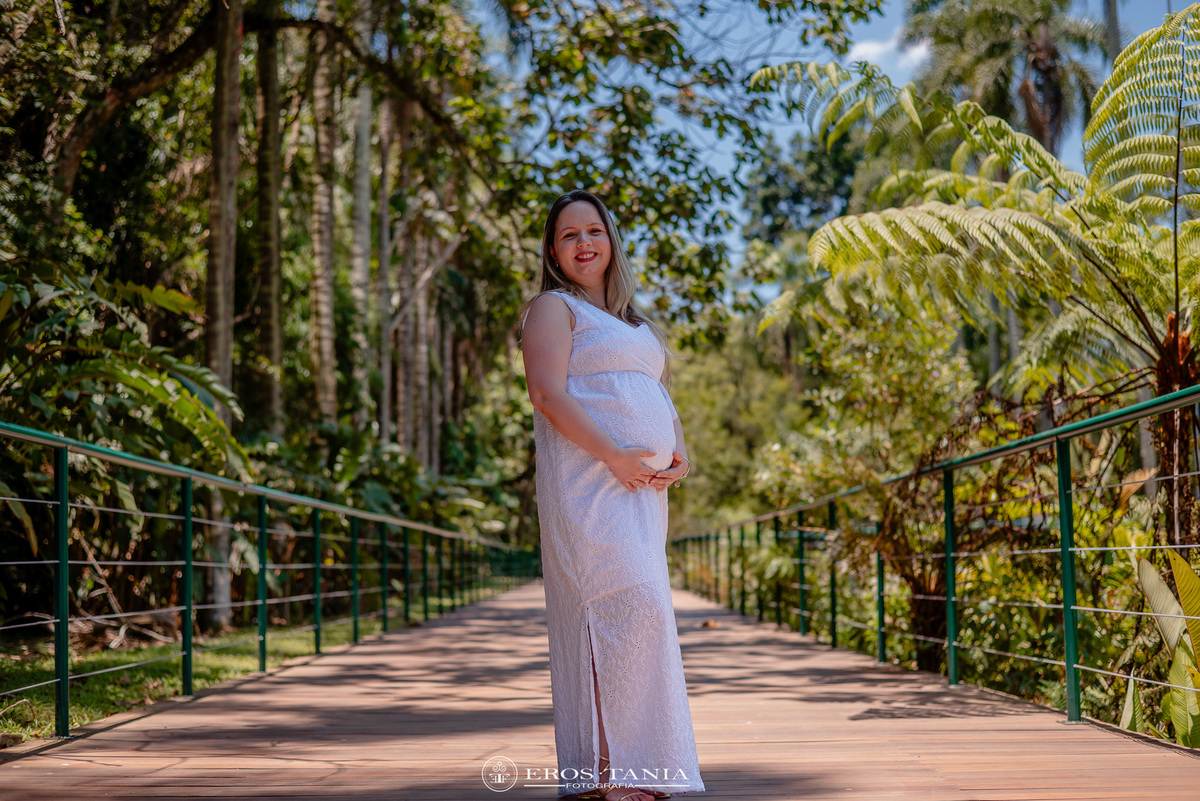 ensaio gestante jardim botanico de SP