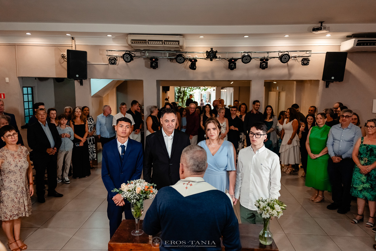 foto de cerimonia de bodas de prata