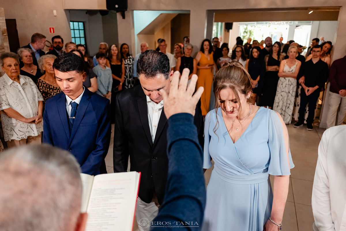 cerimonia de bodas de prata