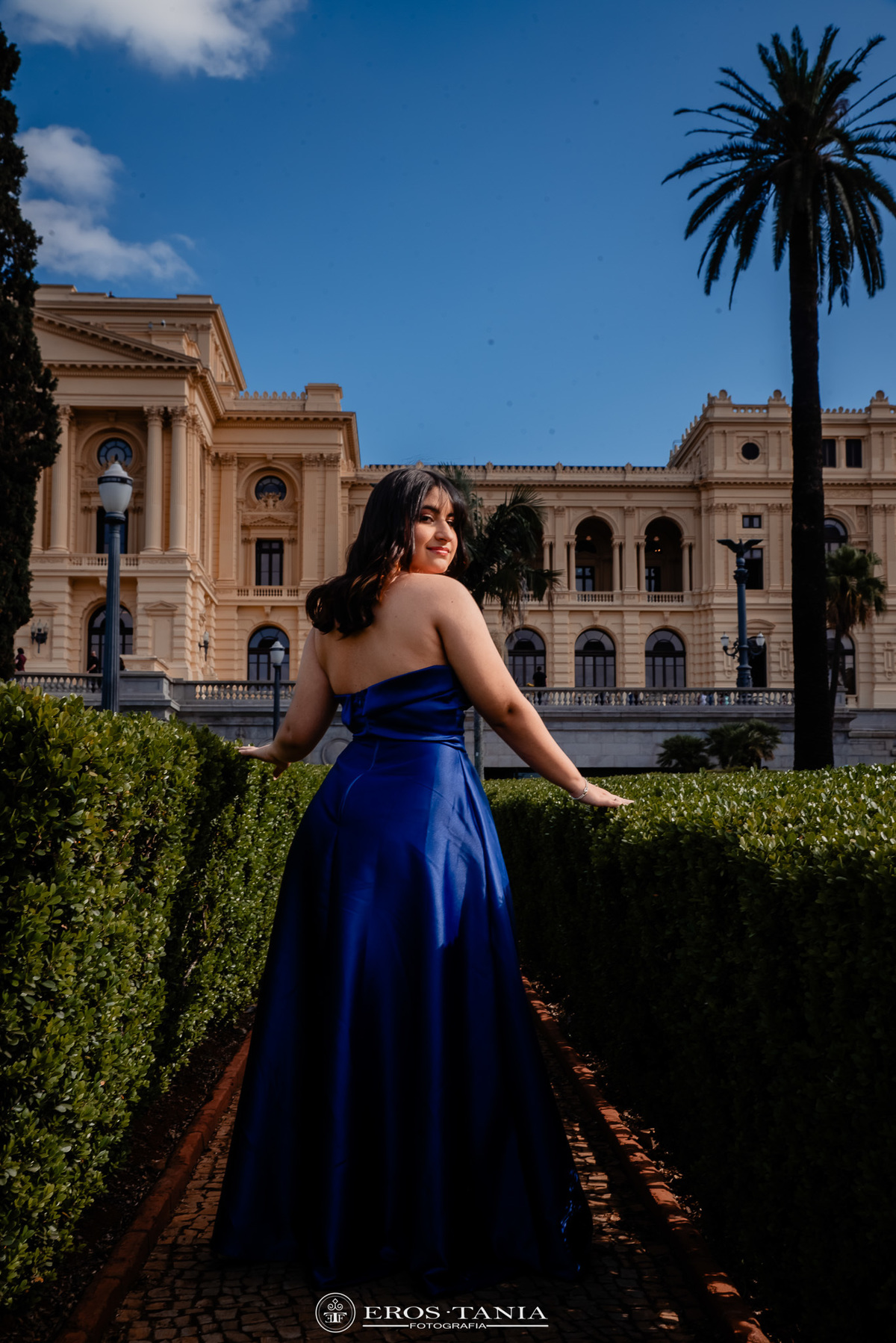 fotografia de debutante