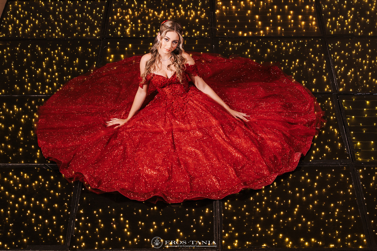 ensaio de festa de debutante