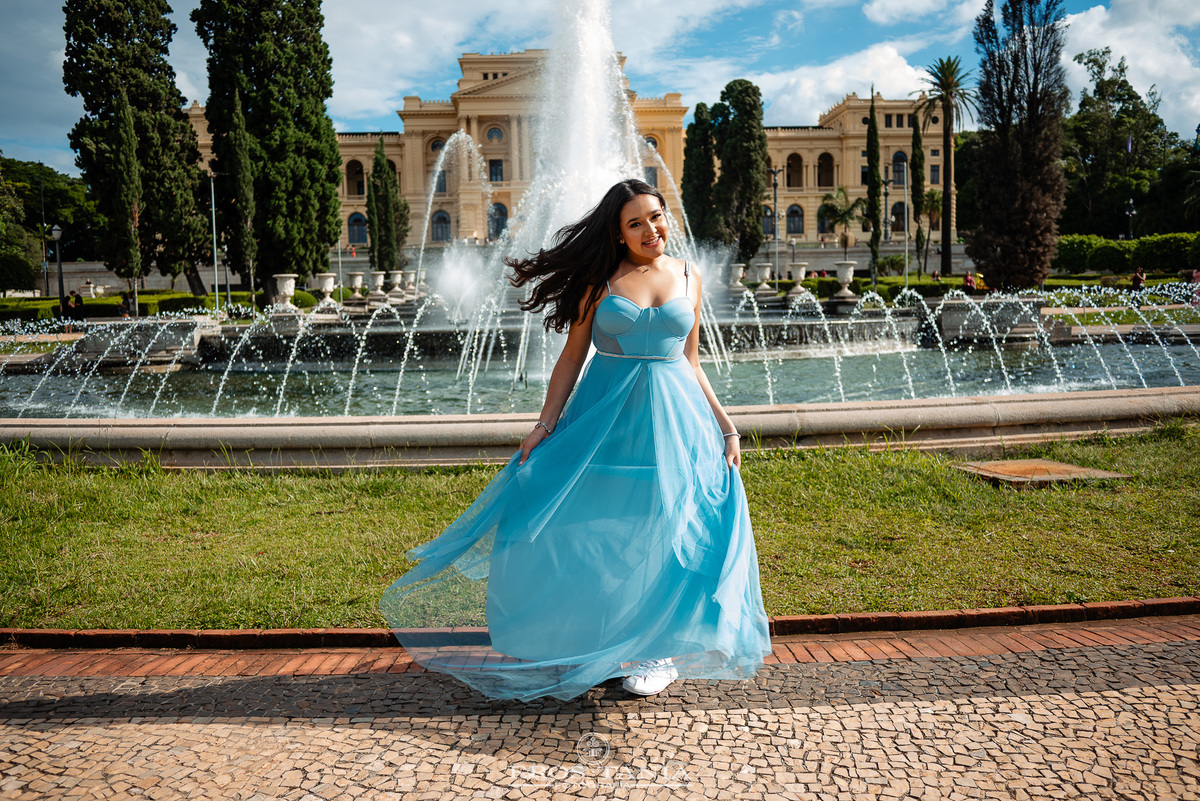 ensaio  de 15 anos no jardim botanico SP