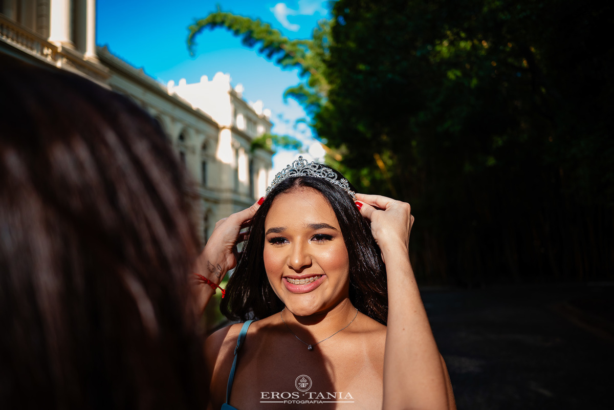 fotografia de debutante