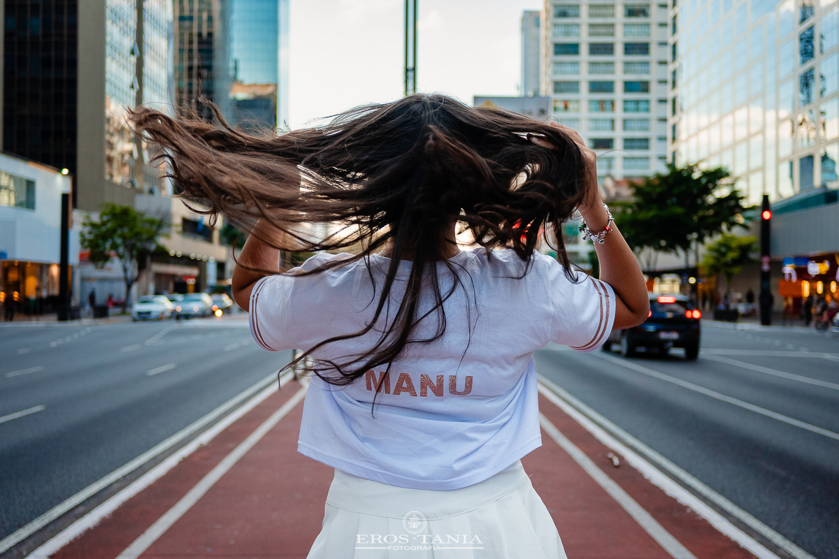 fotografia de debutante avenida paulista