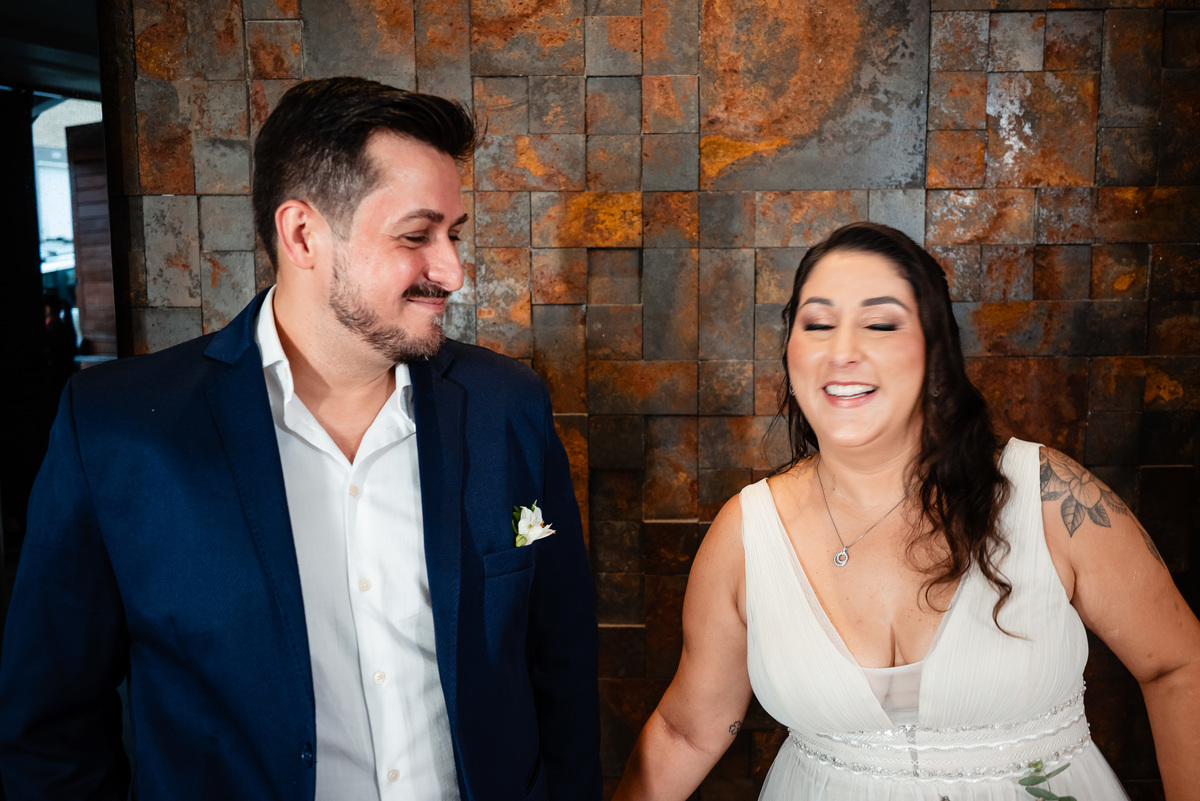 ensaio dos noivos no casamento