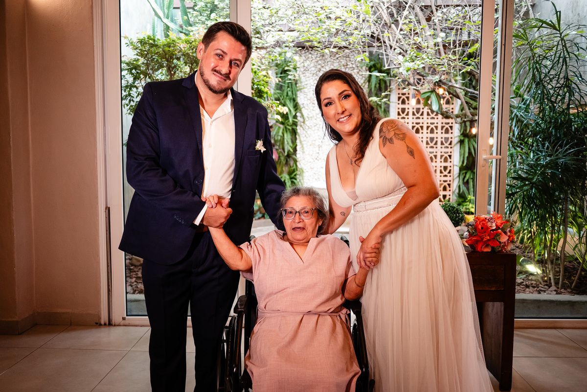 familia dos noivos