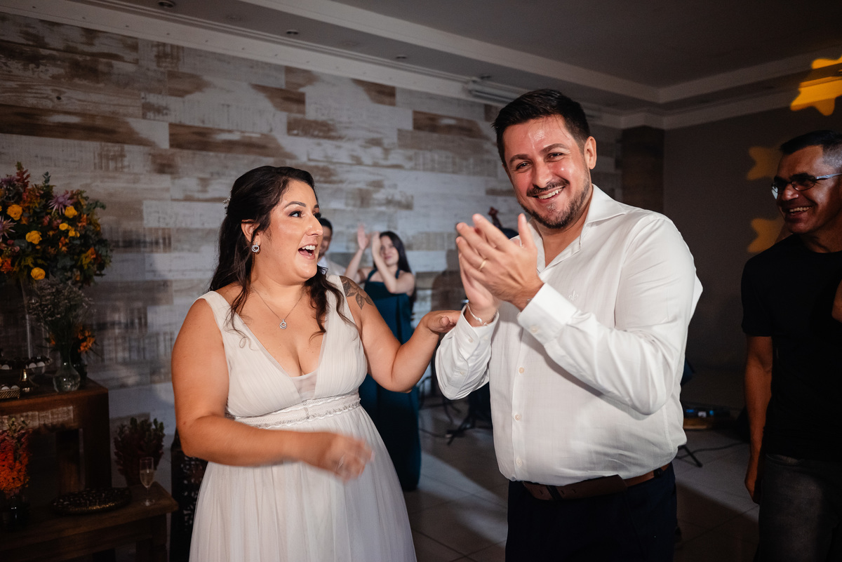 fotografia dos noivos
