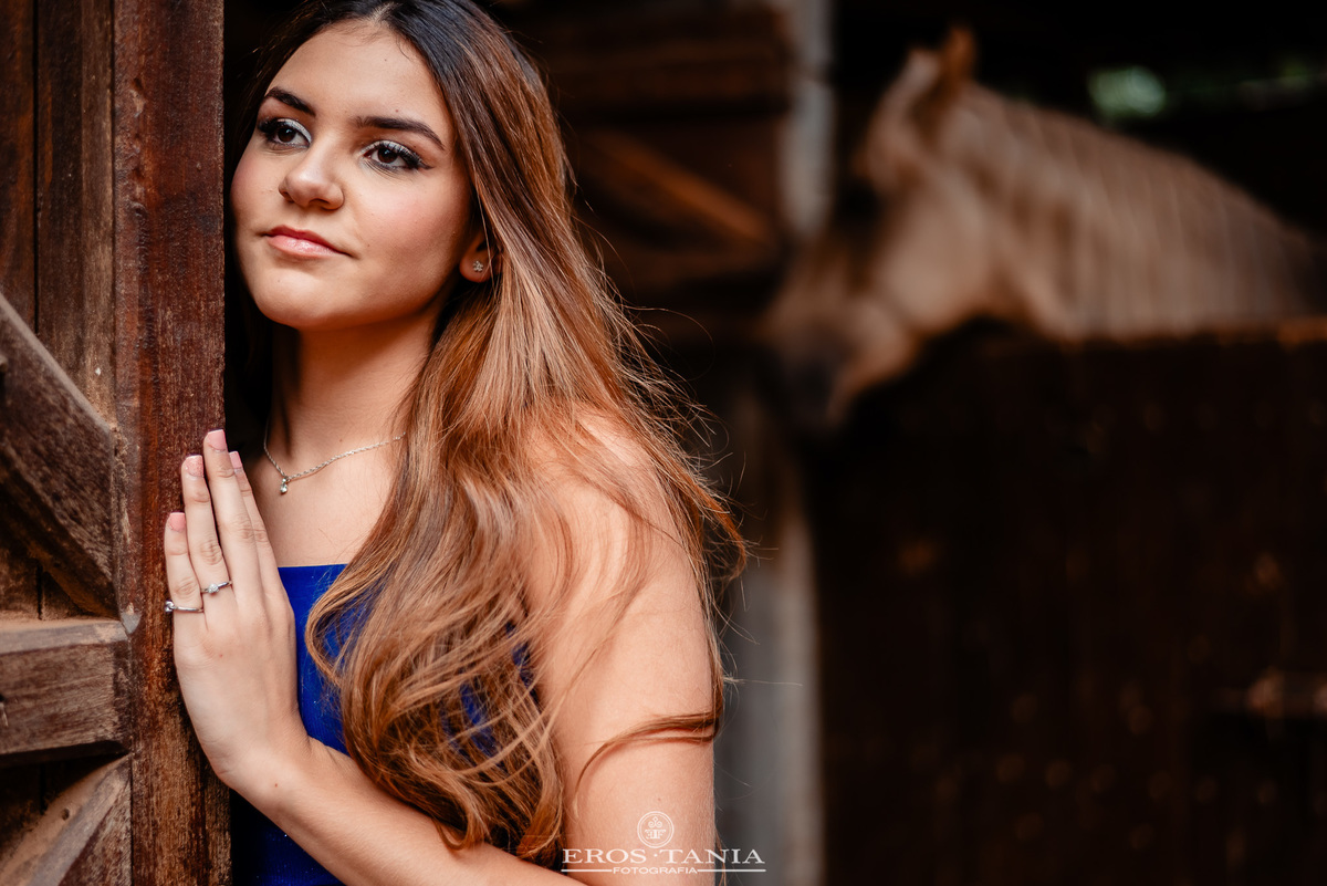 fotografia externa de debutante