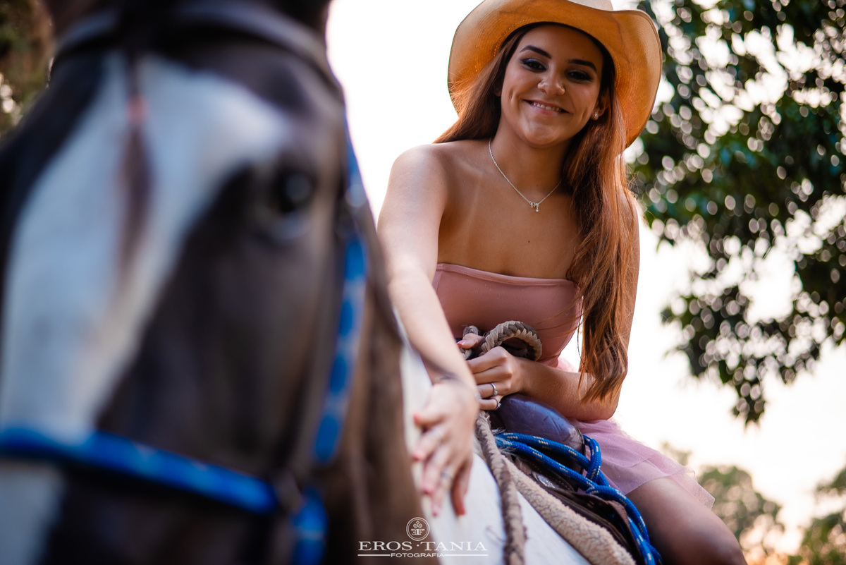 ensaio debutante  estilo cowboy