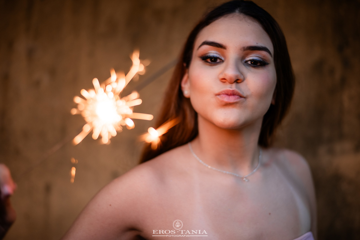 fotografia de debutante